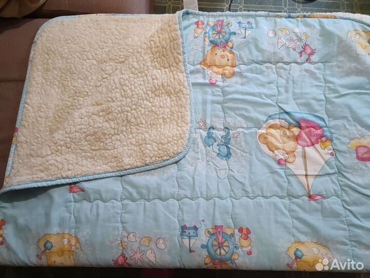 Одеяло детское шерстяное