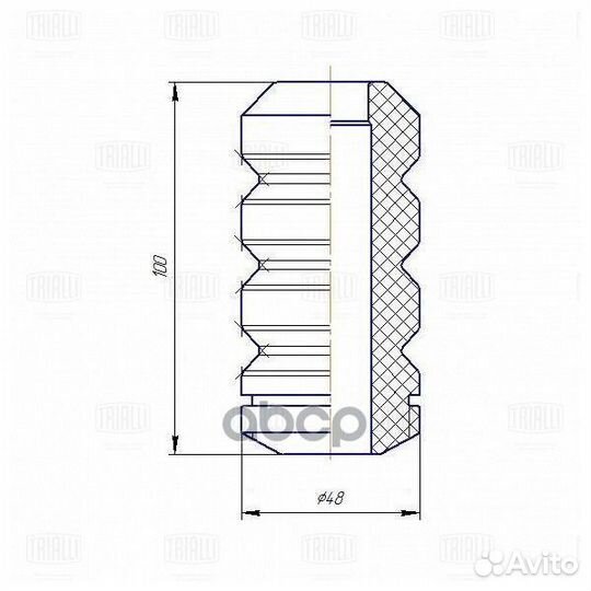 Буфер (отбойник) Лада 2170-2172 Priora/2190-2192
