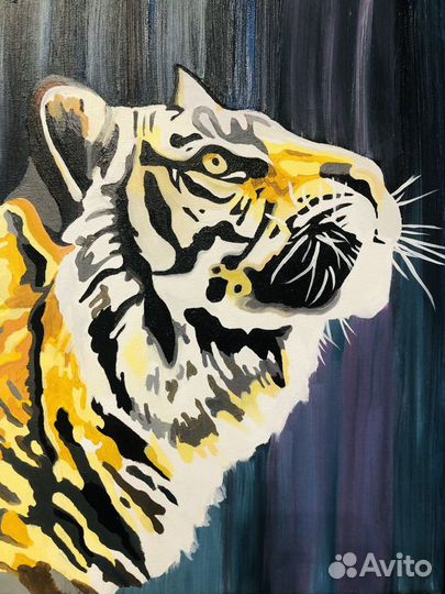 Картина интерьерная Тигр