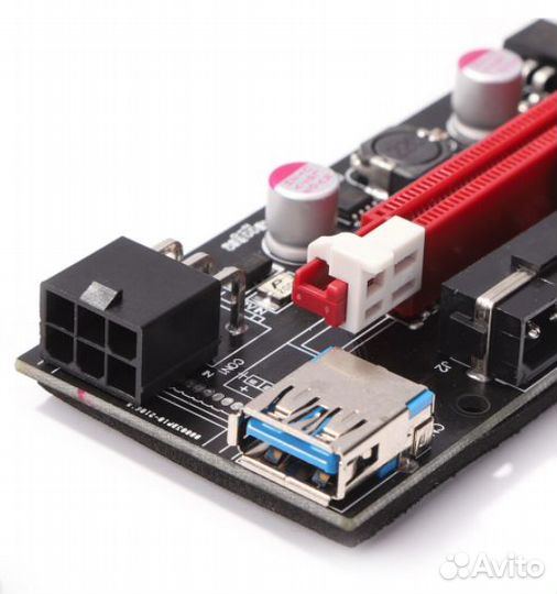 Райзер универсальный ver.009S, кабель 60 см, новый