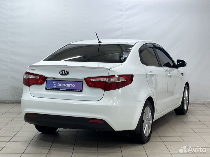 Kia Rio 1.6 МТ, 2013, 166 173 км