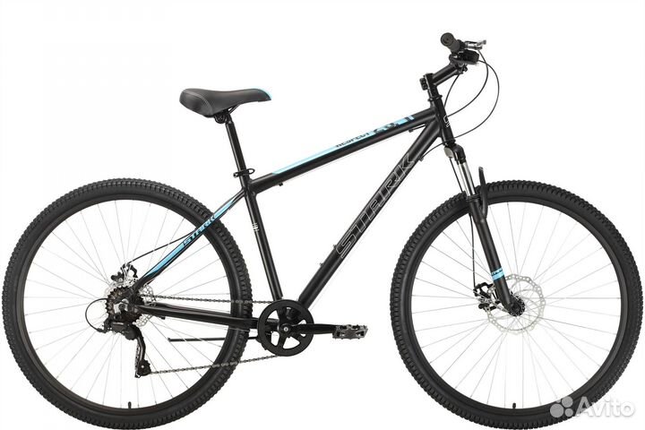 Велосипед 29д. Stark'23 Respect 29.1 D, чёрно-сини