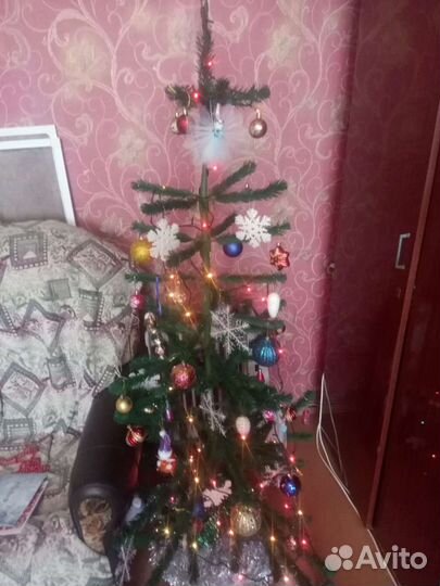 Елка искусственная (ссср) 1,5м