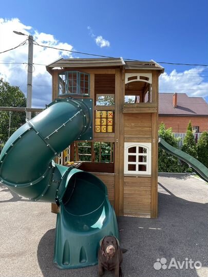 Детская игровая площадка уличная бу