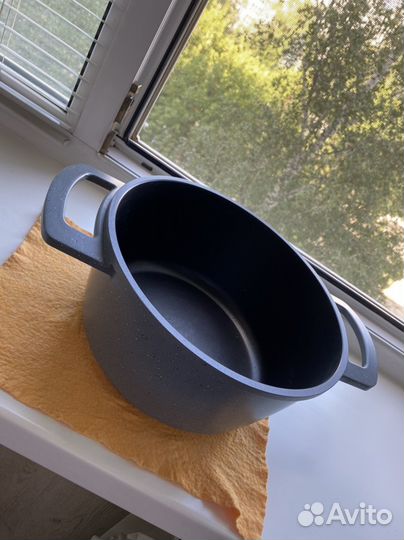 Кострюля суповая кованный алюминий