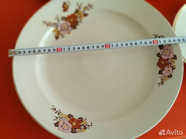 Тарелки, Блюдо, Столовый сервиз СССР, остатки