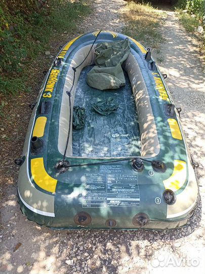 Надувная лодка пвх бу