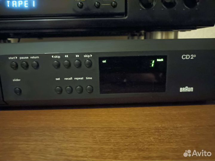 Cd проигрыватель braun