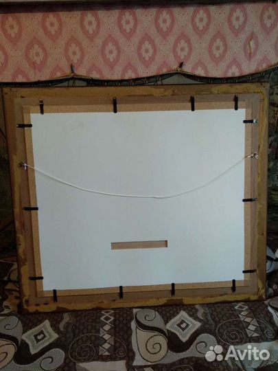 Старинная литография 19 века Польша