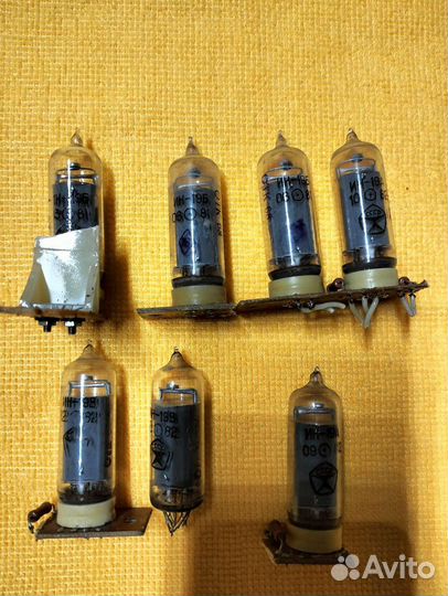 Газоразрядные индикаторные лампы ин-19