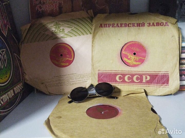 Виниловые пластинки 78 оборотов для грамофона