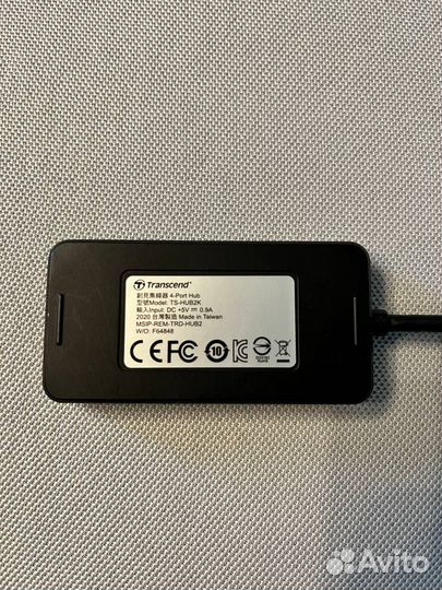 Концентратор Transcend USB TS-HUB2K