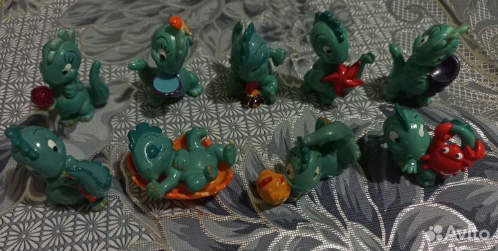 Игрушки из 90-х,дракончики