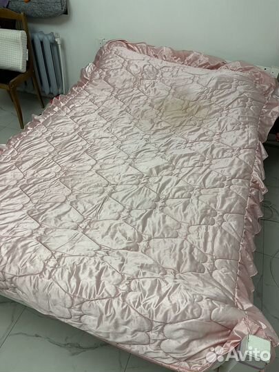 Плед розовый