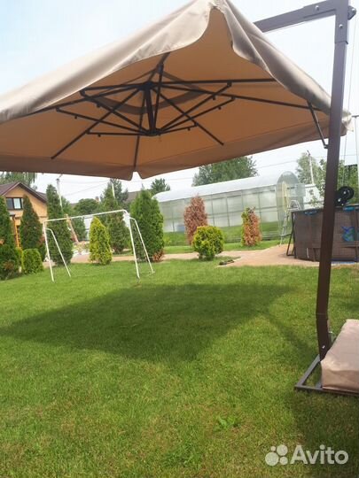 Зонт на боковой опоре 4х22