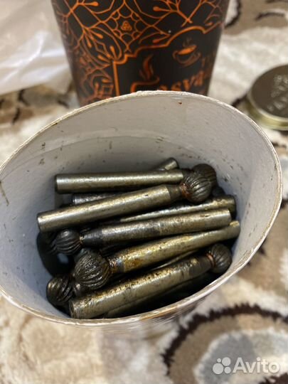 Борфрезы твердосплавные шаровые диаметр 12