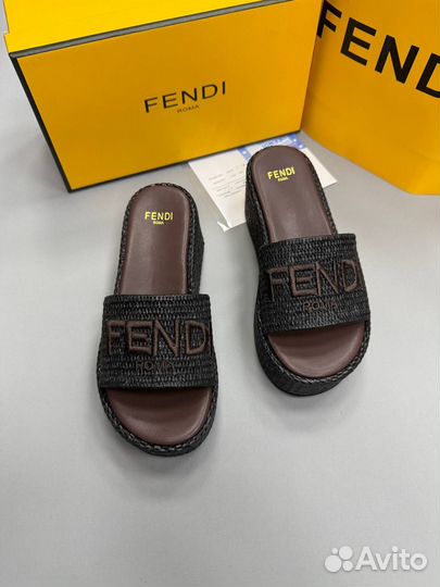 Шлепки Сланцы Fendi Женские Размер 36-40