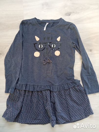 Детские вещи пакетом на девочку 110 116, 11 вещей