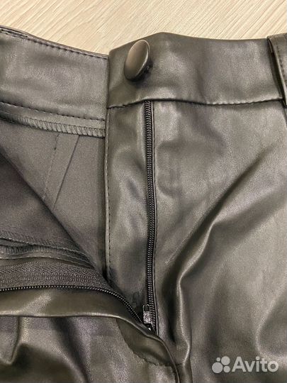 Шорты кожаные 40/42 женские
