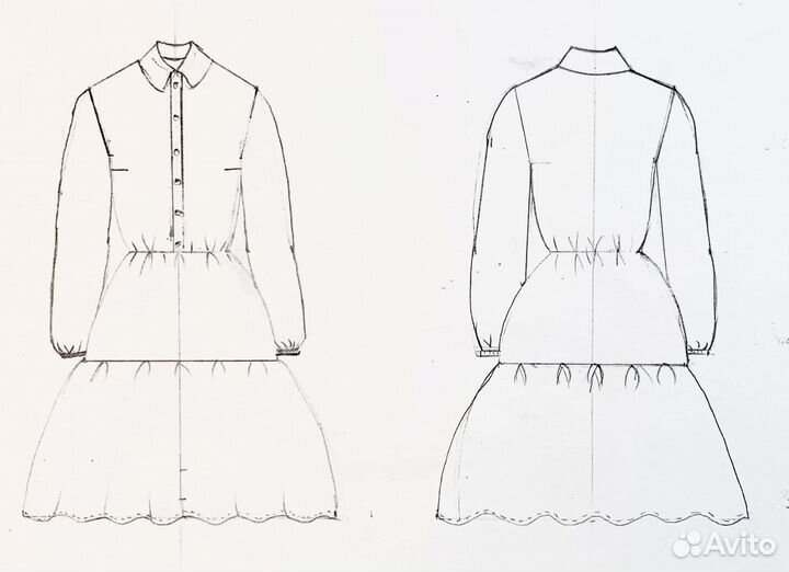 Обучение детей с 9 лет на дизайнера одежды