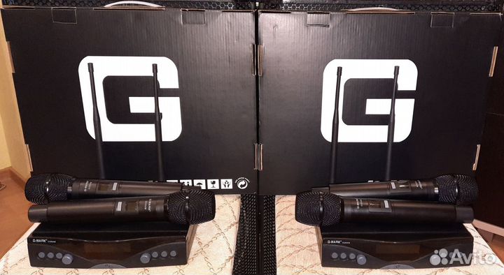 Микрофоны C-Mark 4шт C320AM вокальные радио Pro