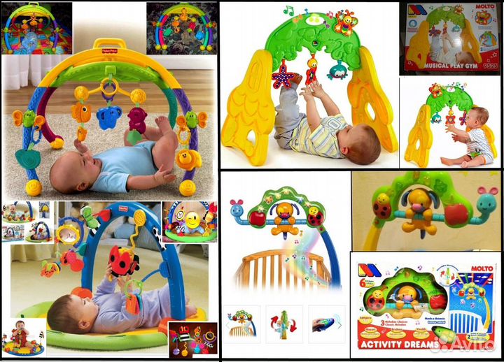 Развив.турнички известных фирм