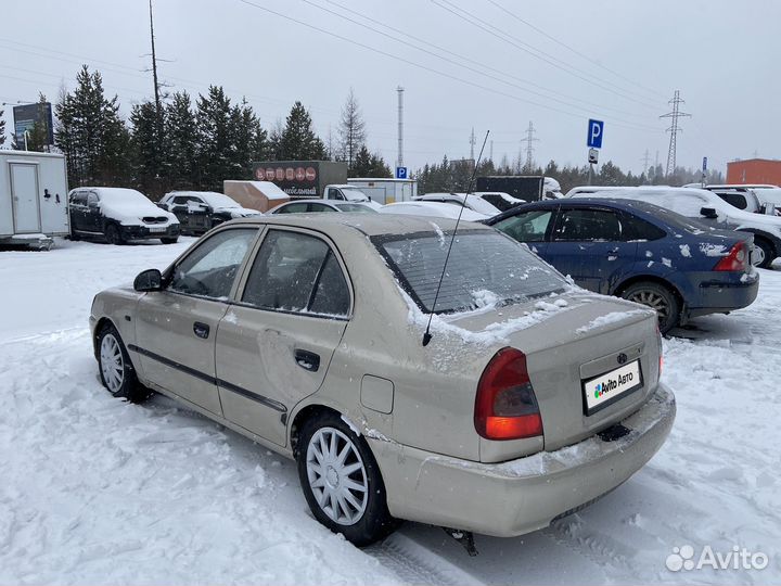 Hyundai Accent 1.5 МТ, 2007, 230 000 км