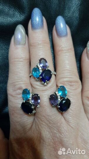 Серебряный набор