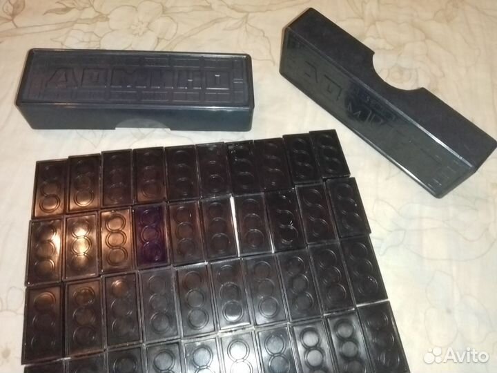 Домино, шашки СССР неполный набор на запчасти