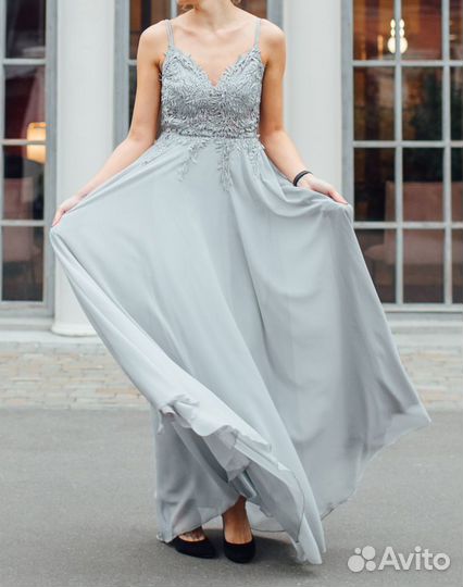 Выпускное платье в пол/свадебное платье в пол