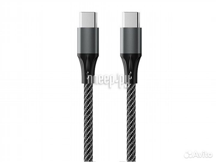 AccesStyle Type-C - Type-C 1m Black-Grey CC30