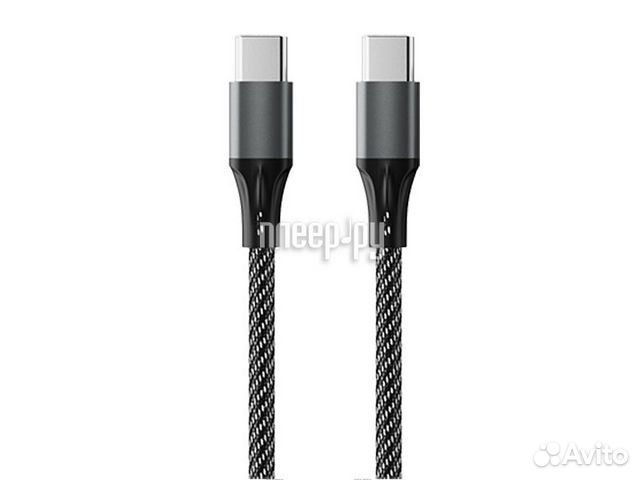 AccesStyle Type-C - Type-C 1m Black-Grey CC30