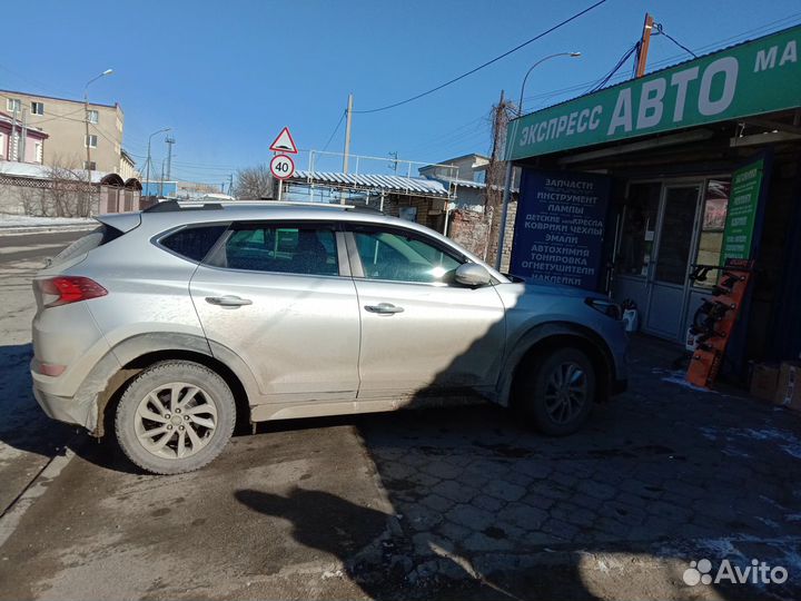 Рейлинги на крышу Туксон Туссан Hyundai Tucson