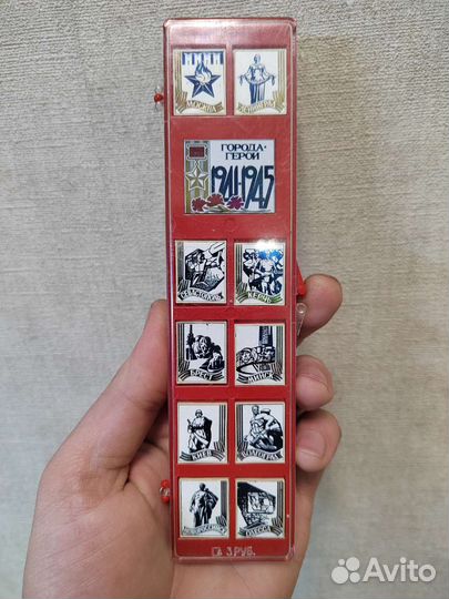 Набор значков СССР 