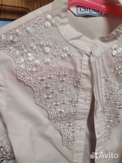 Блузка школьная 140 размера