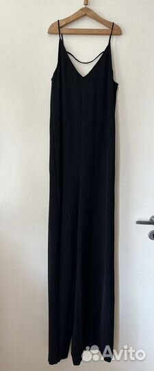 Чёрный комбинезон Mango (без пояса)