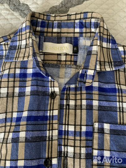 Рубашка теплая р 158-164