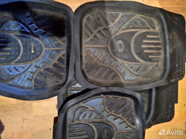 Автомобильные коврики резиновые 4шт