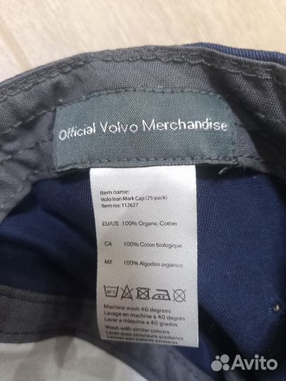 Брендовые бейсболки volvо