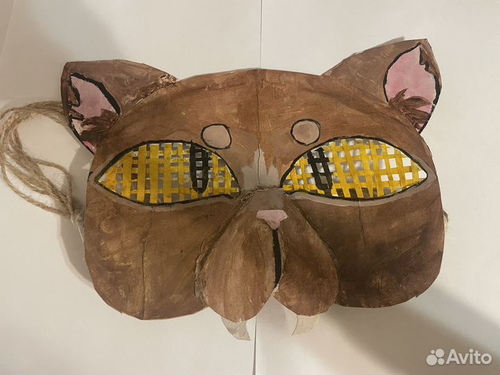 Маска кошки для квадробики