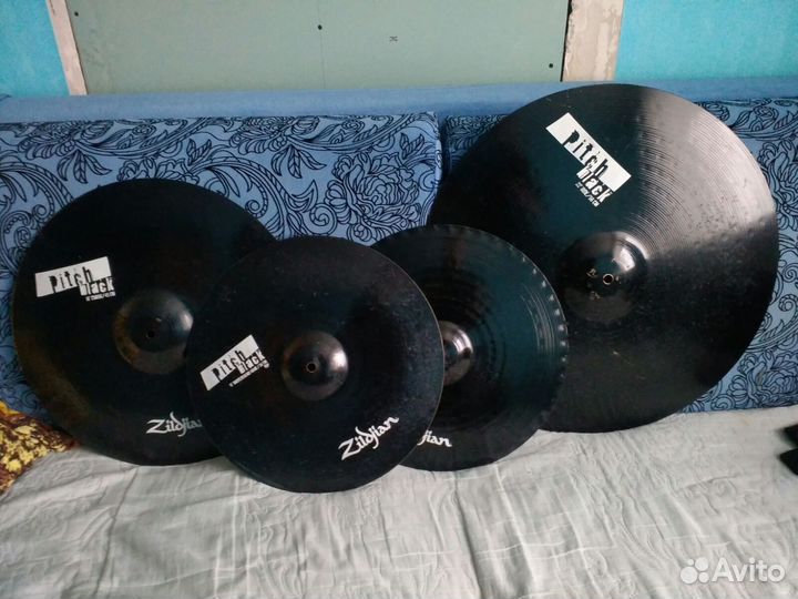 Zildjian pitch black набор тарелок