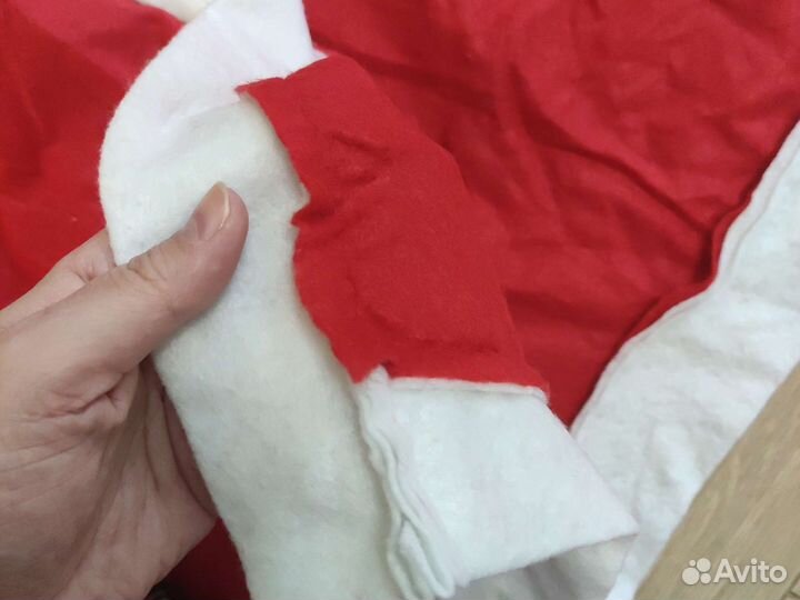 Костюм деда мороза взрослый бу