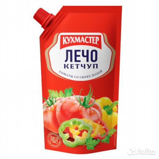 Кетчуп Кухмастер Лечо 260г