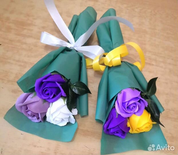 Мыльные букеты