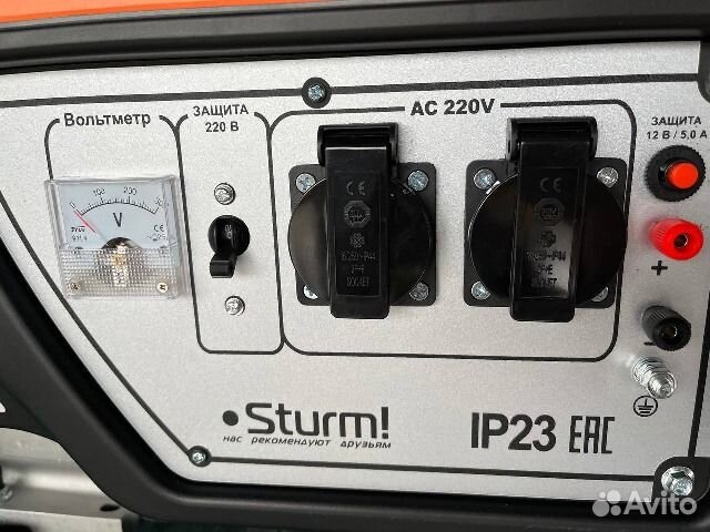 Бензиновый генератор Sturm 3,5кВт