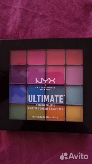 Палетка теней nyx ultimate