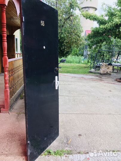 Дверь входная железная бу