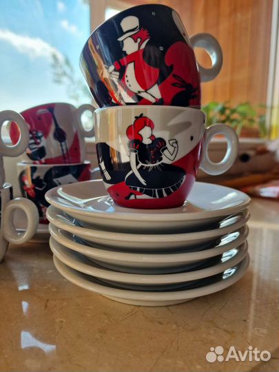 Набор кофейный на 6 персон 