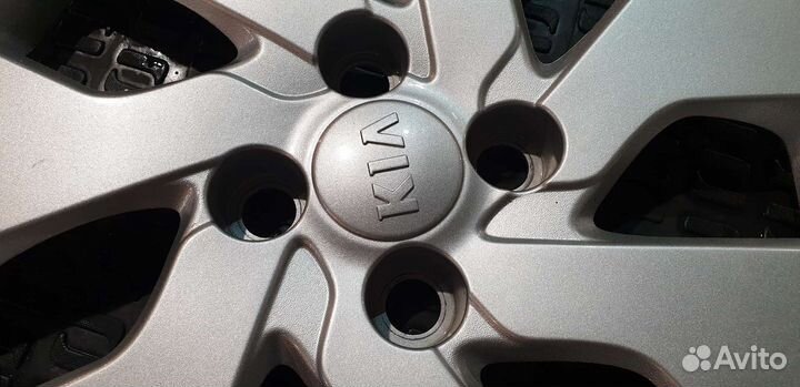 Колпак 1шт Kia Rio Hyundai Solaris R15 4x100
