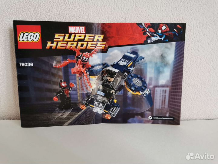 Lego Marvel Super Heroes Воздушная атака Карнажа